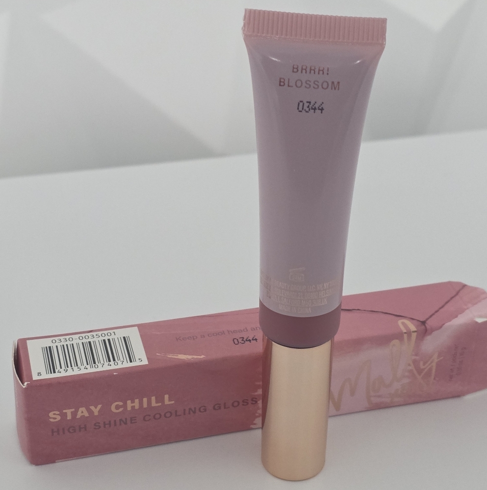 NIB Mally Beauty Stay Chill Gloss - Bahama Blossom